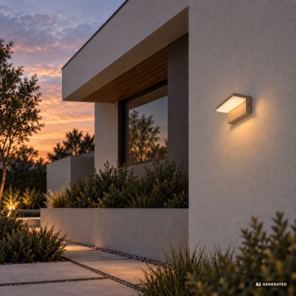 Rabalux - LED Εξωτερικό επιτοίχιο φωτιστικό LED/9W/230V IP54 μπεζ