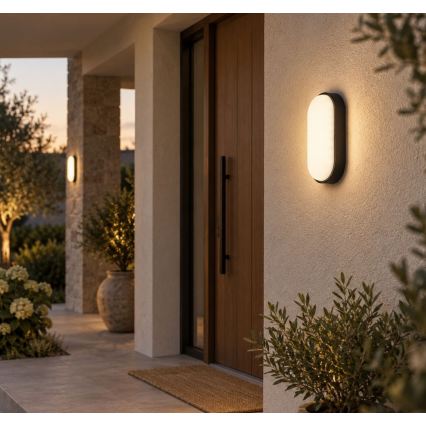 Rabalux - LED Εξωτερικό επιτοίχιο φωτιστικό LED/14W/230V IP54 μαύρο