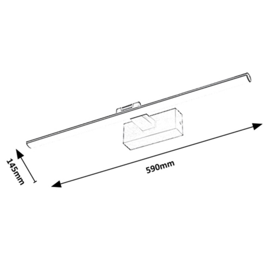 Rabalux - Φωτιστικό πίνακα LED LED/12W/230V 3000K 59 cm