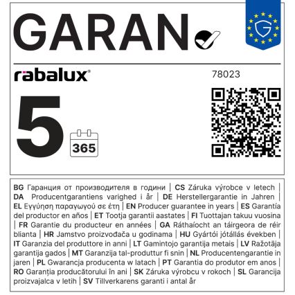 Rabalux - Φωτιστικό LED κάτω ντουλαπιού LED/18W/230V 60 cm