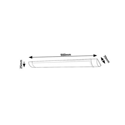 Rabalux - LED φωτιστικό κάτω από ντουλάπι LED/24W/230V 90 cm