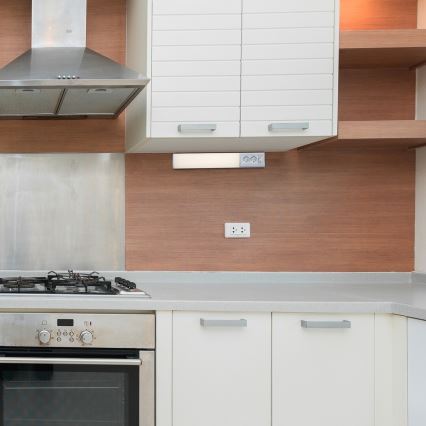 Rabalux - Φωτιστικό LED Κουζίνας για κάτω από τα ντουλάπια με πρίζες LED/10W/230V 4000K 50 cm λευκό