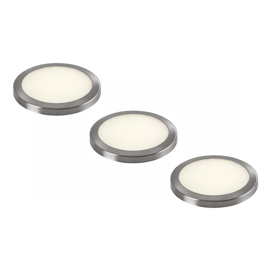 Rabalux 78043 - ΣΕΤ 3x LED Dimmable φωτιστικό γραφείου SOCAVI 3xLED/1W/230V 4000K
