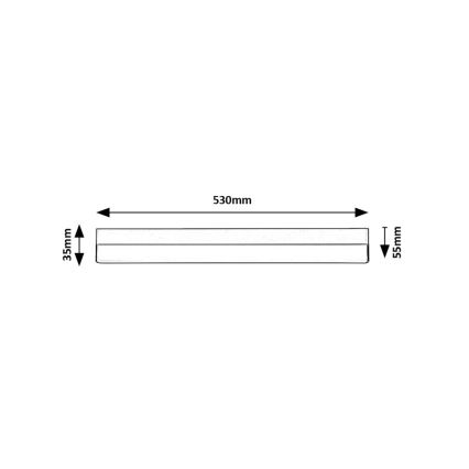 Rabalux - Φωτιστικό πάγκου κουζίνας LED/14W/230V 4000K 53 cm λευκό