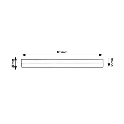 Rabalux - Φωτιστικό πάγκου κουζίνας LED/20W/230V 4000K 83 cm λευκό