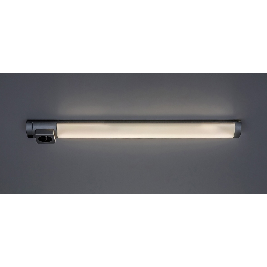 Rabalux - Φωτιστικό πάγκου κουζίνας με συρτάρι LED/8W/230V 4000K 68 cm ματ χρώμιο