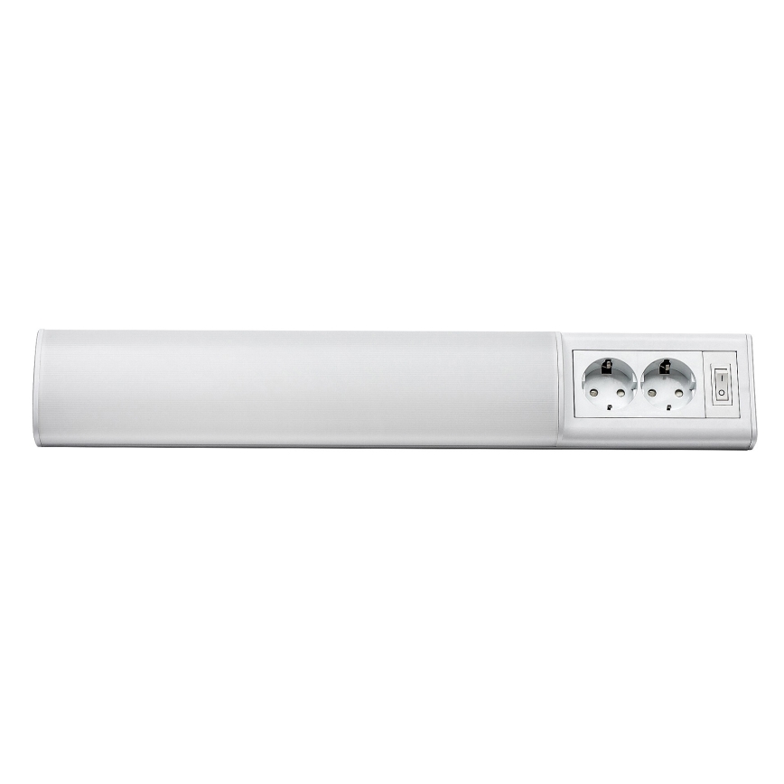 Rabalux - Φωτιστικό πάγκου κουζίνας LED με 2 πρίζες LED/10W/230V 4000K 50 cm λευκό