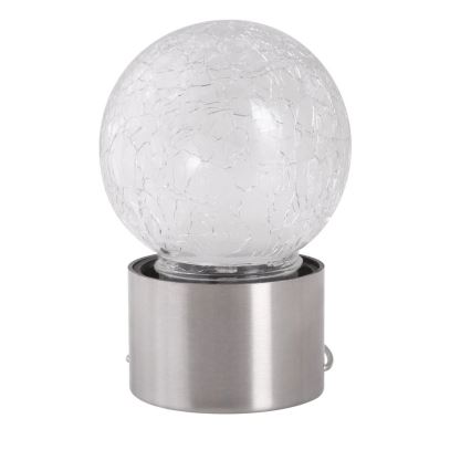 Rabalux - Εξωτερικό ηλιακό φωτιστικό LED RGB με διακόπτη LED/0,06W 60 mAh IP44