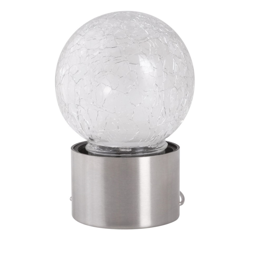 Rabalux - Εξωτερικό ηλιακό φωτιστικό LED RGB με διακόπτη LED/0,06W 60 mAh IP44