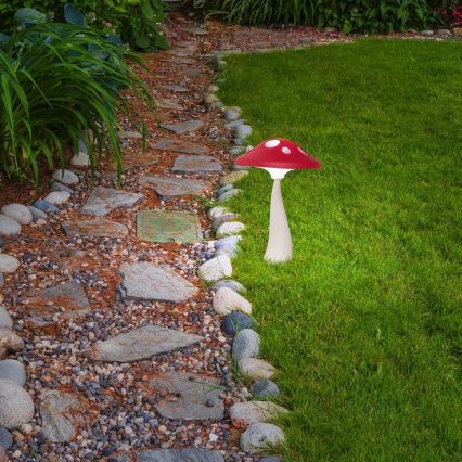 Rabalux - Ηλιακό φωτιστικό εξωτερικού χώρου LED με αισθητήρα LED/0,06W/1xAA IP44 300 mAh