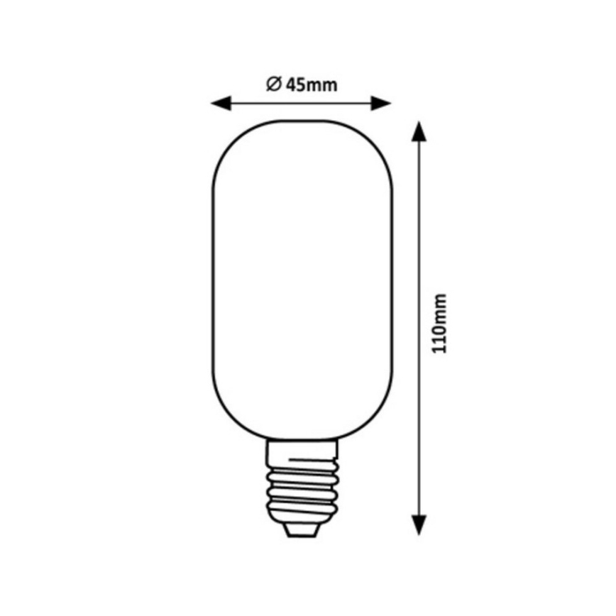 Rabalux - Λαμπτήρας LED T45 E27/4W/230V 4000K