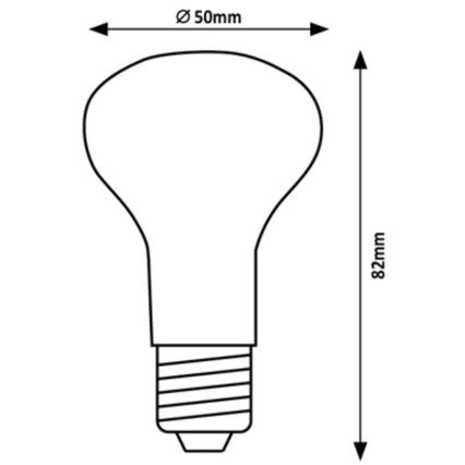 Rabalux - Λαμπτήρας LED R50 E14/5W/230V 3000K