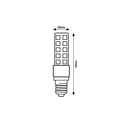 Rabalux - Λαμπτήρας LED T20 E14/6W/230V 4000K