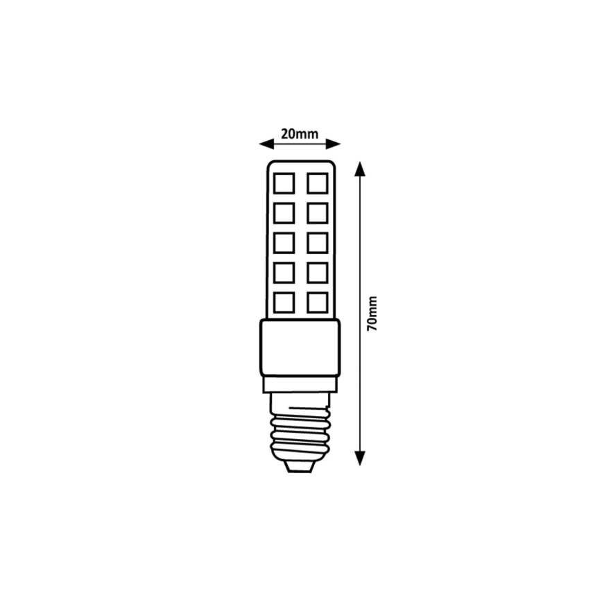 Rabalux - Λαμπτήρας LED T20 E14/6W/230V 4000K