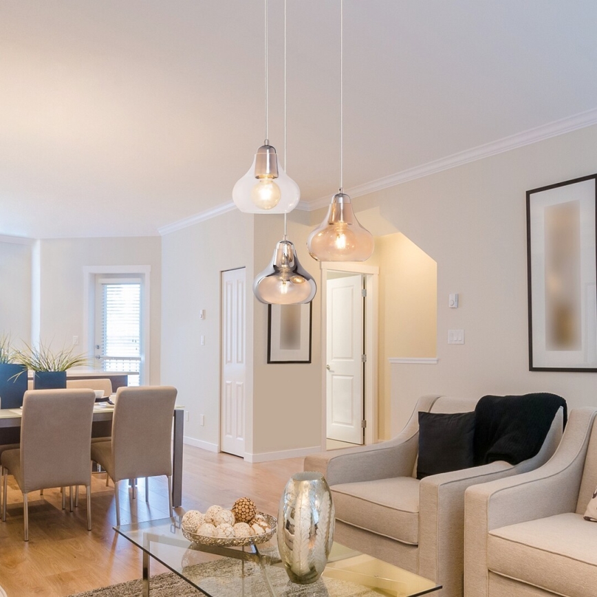 Rabalux - Πολύφωτο σε σχοινί 3xE27/60W/230V