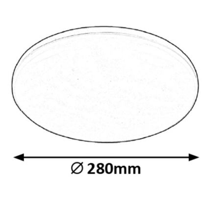 Rabalux - Φως οροφής εξωτερικού χώρου LED LED/24W/230V IP64