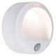 Rabalux - Φως τοίχου εξωτερικού χώρου LED με αισθητήρα LED/1,5W/3xAA λευκό IP44