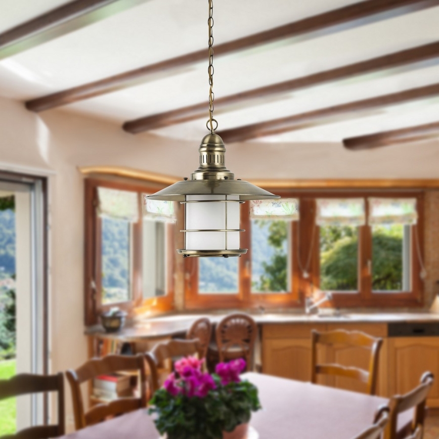 Rabalux 7993 - Πολύφωτο σε αλυσίδα SUDAN 1xE27/60W/230V