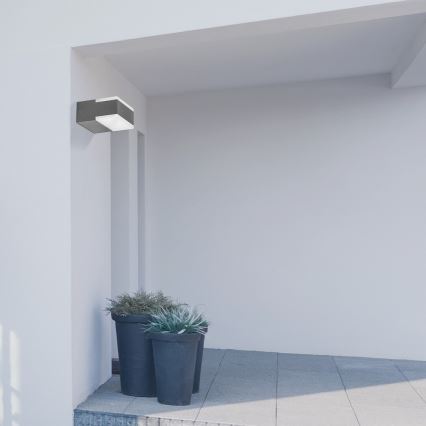 Rabalux 8060 - Φως τοίχου εξωτερικού χώρου LED BONA 2xLED/4,5W IP54