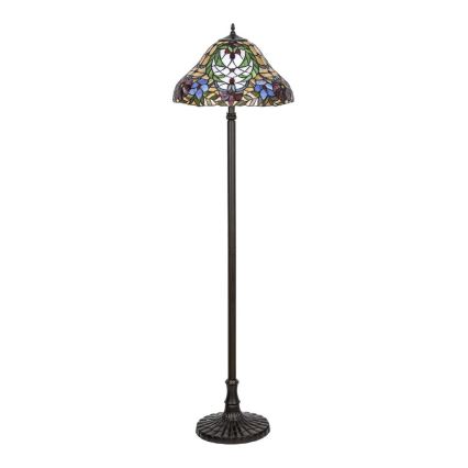 Rabalux - Tiffany επιδαπέδια λάμπα βιτρό 2xE27/60W/230V