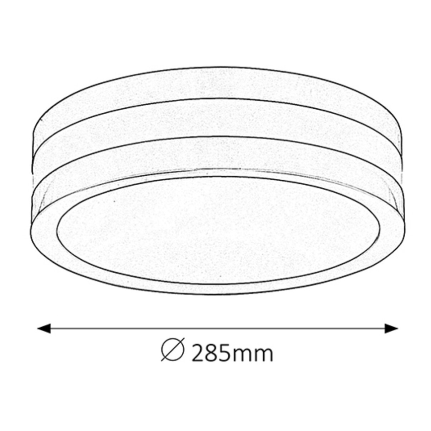 Rabalux - Φως τοίχου εξωτερικού χώρου 2xE27/11W/230V IP44