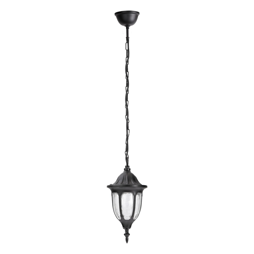Rabalux - Εξωτερικό φωτιστικό οροφής 1xE27/60W/230V IP43 μαύρο