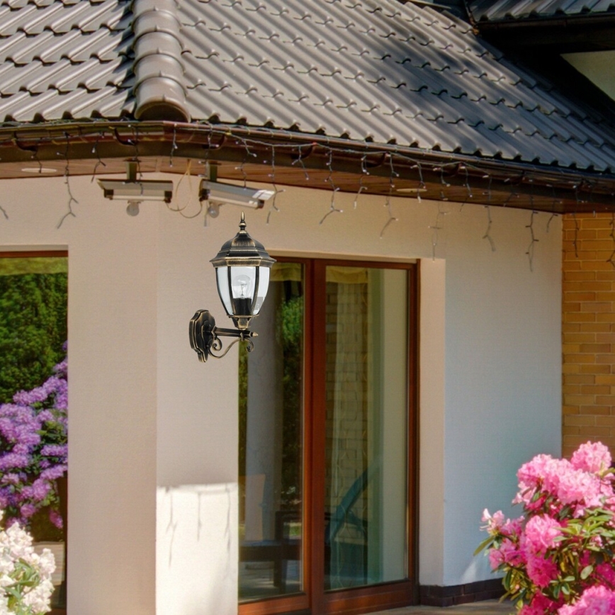 Rabalux - Φως τοίχου εξωτερικού χώρου 1xE27/100W/230V IP44