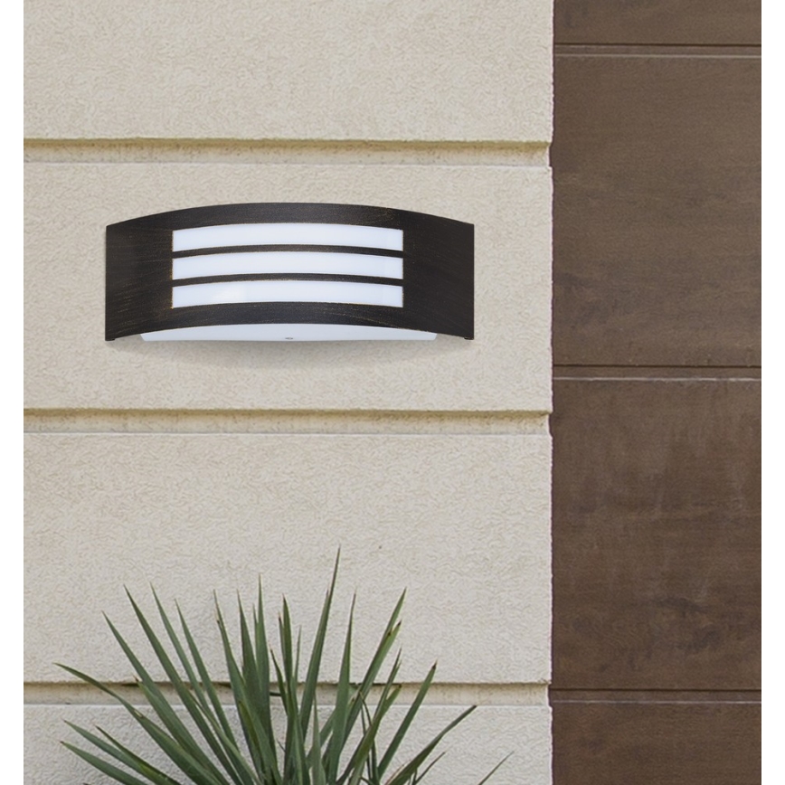 Rabalux - Εξωτερικό επιτοίχιο φωτιστικό 1xE27/14W/230V IP44