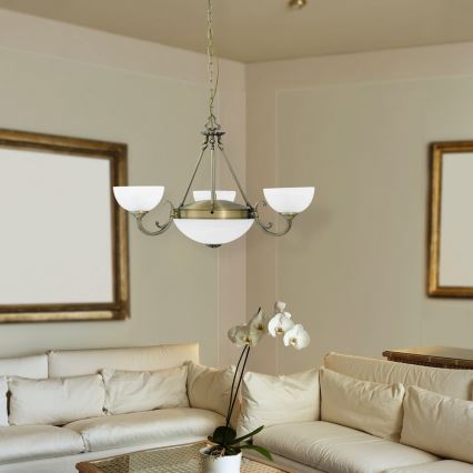 Rabalux - Πολύφωτο σε αλυσίδα 3xE14/40W + 2xE27/60W