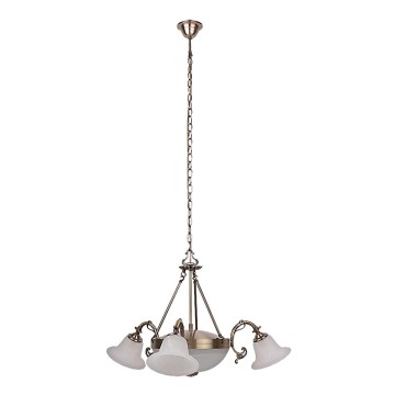 Rabalux 8553 - Πολύφωτο σε αλυσίδα ORCHIDEA 3xE14/40W+2xE27/60W