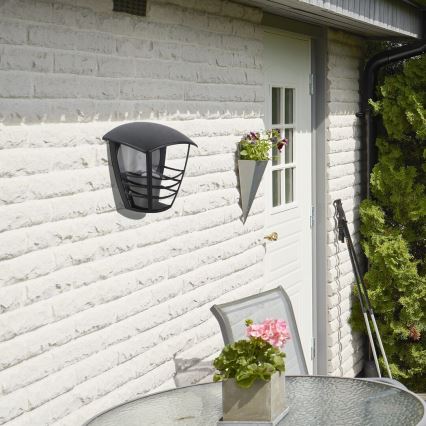 Rabalux - Φως τοίχου εξωτερικού χώρου 1xE27/60W/230V IP44
