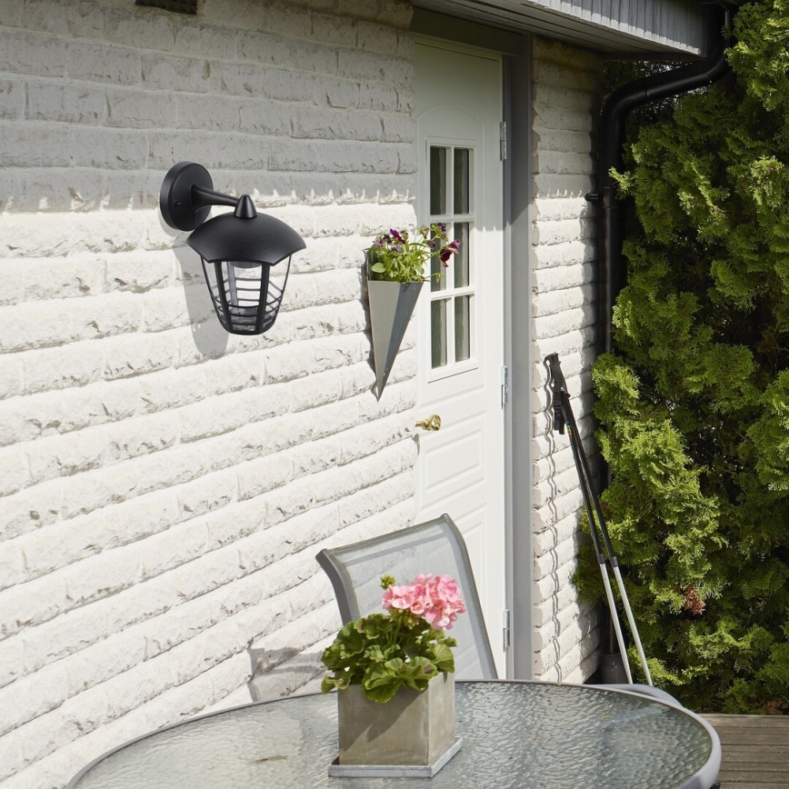 Rabalux - Φως τοίχου εξωτερικού χώρου 1xE27/60W/230V IP44