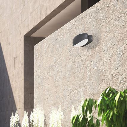 Rabalux 8705 - Φως τοίχου εξωτερικού χώρου LED BRISTOL 1xLED/9W IP54