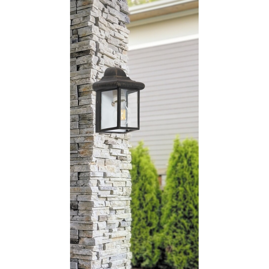 Rabalux - Φως τοίχου εξωτερικού χώρου 1xE27/60W/230V IP43