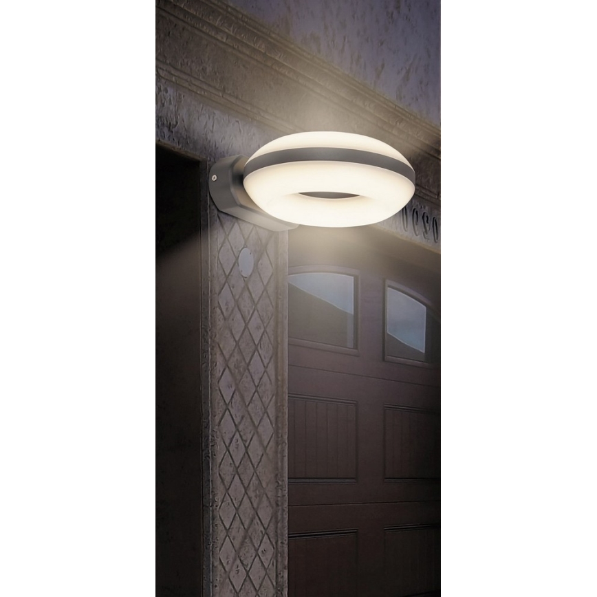 Rabalux 8770 - Φως τοίχου εξωτερικού χώρου LED GRAZ 1xLED/12W IP54