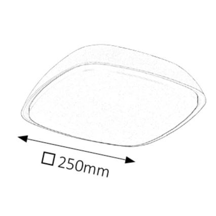 Rabalux - Φως οροφής εξωτερικού χώρου LED LED/20W/230V IP65