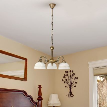 Rabalux - Πολύφωτο σε αλυσίδα 3xE27/40W/230V