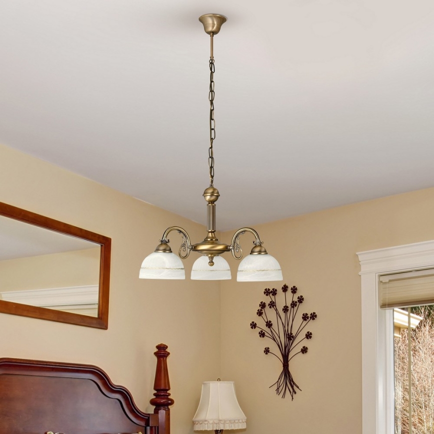 Rabalux - Πολύφωτο σε αλυσίδα 3xE27/40W/230V