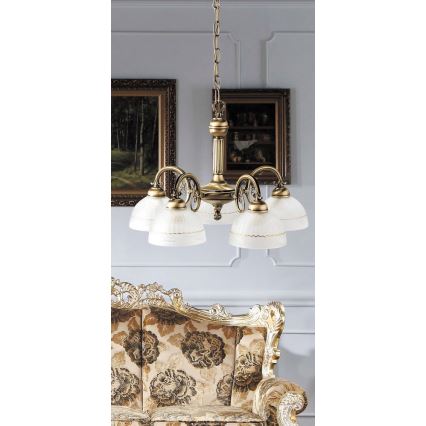 Rabalux 8815 - Πολύφωτο σε αλυσίδα FLOSSI 5xE27/40W/230V