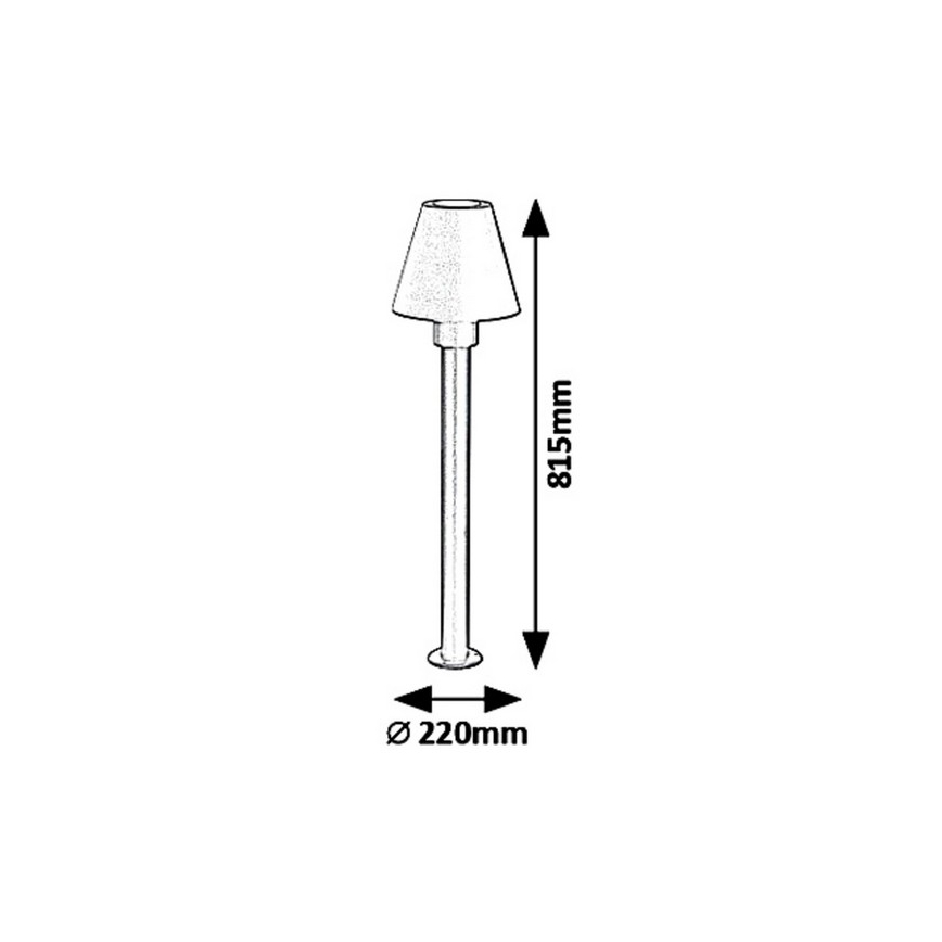 Rabalux 8845 - Λάμπα εξωτερικού χώρου FAVARA 1xE27/14W/230V IP44