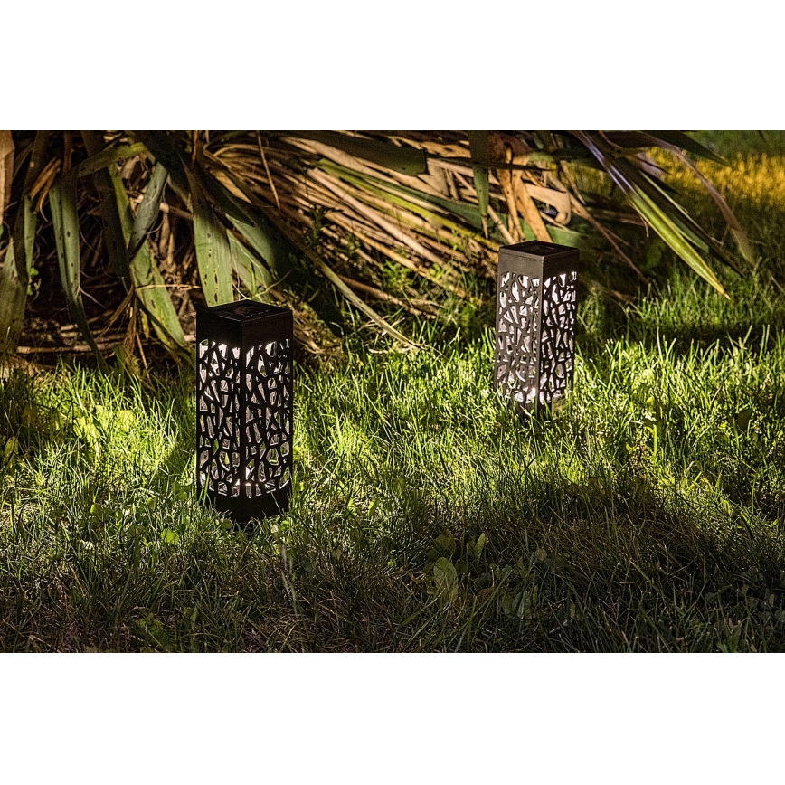 Rabalux - Εξωτερικό ηλιακό φωτιστικό LED/0,16W/1xAA 400 mAh IP24