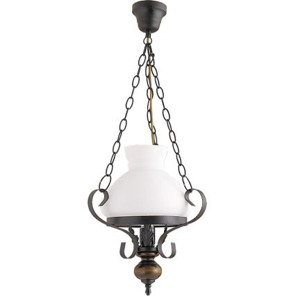 Rabalux - Ανταλλακτικό γυαλί για φωτιστικό E27 διάμ. 23,5 εκ. λευκό