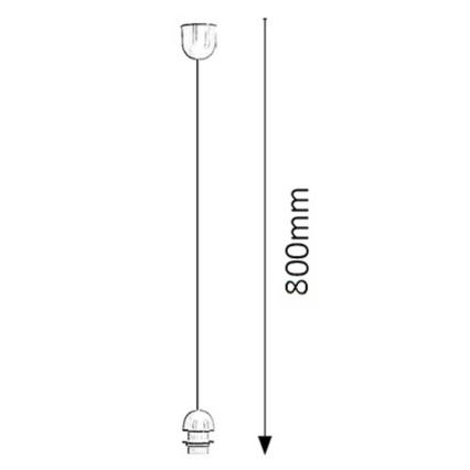 Rabalux - Καλώδιο τροφοδοσίας 1xE27/60W/230V