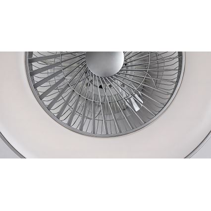 Rabalux - Φωτιστικό οροφής LED Dimmable με ανεμιστήρα LED/40W/230V 3000-6500K + τηλεχειριστήριο