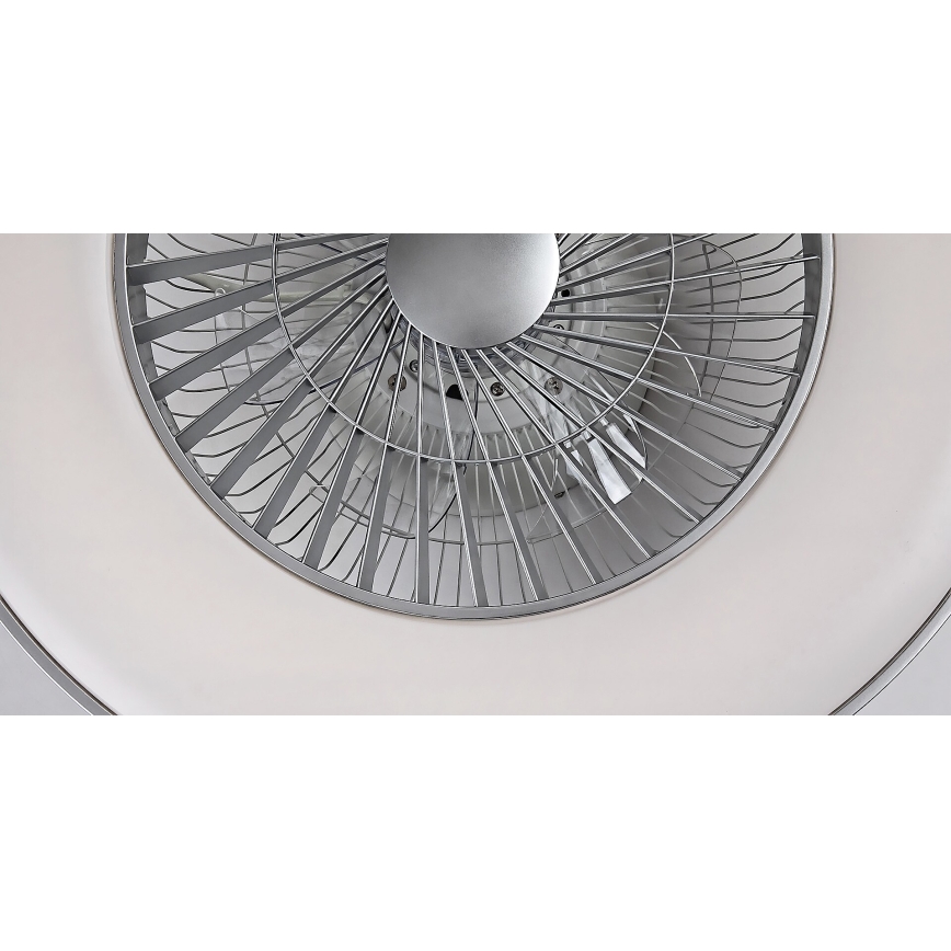 Rabalux - Φωτιστικό οροφής LED Dimmable με ανεμιστήρα LED/40W/230V 3000-6500K + τηλεχειριστήριο