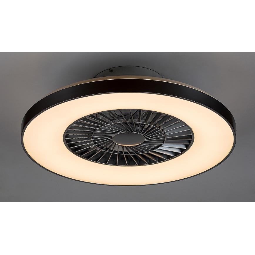 Rabalux - Φωτιστικό οροφής LED Dimmable με ανεμιστήρα LED/40W/230V 3000-6500K + τηλεχειριστήριο