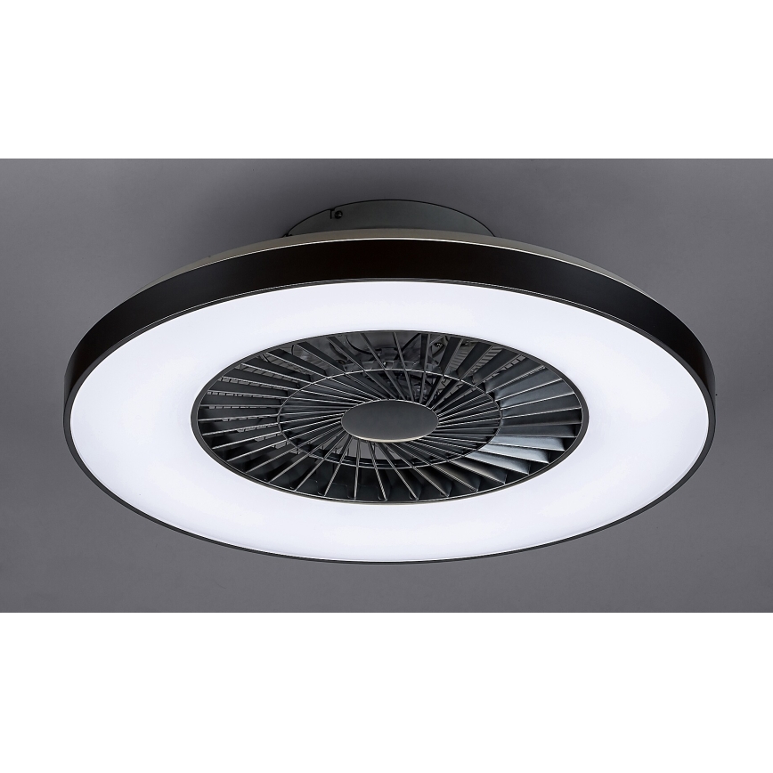 Rabalux - Φωτιστικό οροφής LED Dimmable με ανεμιστήρα LED/40W/230V 3000-6500K + τηλεχειριστήριο