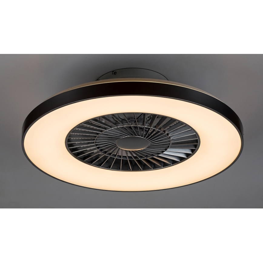 Rabalux - Φωτιστικό οροφής LED Dimmable με ανεμιστήρα LED/40W/230V 3000-6500K + τηλεχειριστήριο
