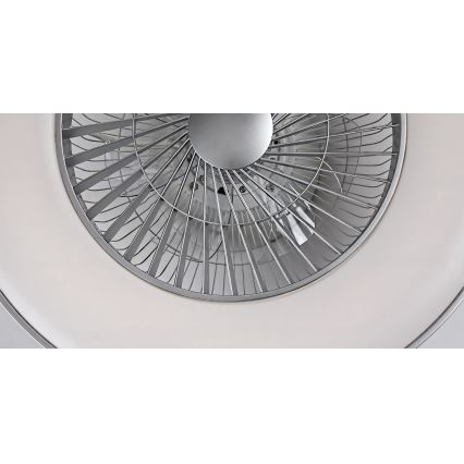 Rabalux - Φωτιστικό οροφής LED Dimmable με ανεμιστήρα LED/40W/230V 3000-6500K + τηλεχειριστήριο