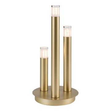 Rabalux - Eπιτραπέζιο φωτιστικό 3xG9/5W/230V χρυσό